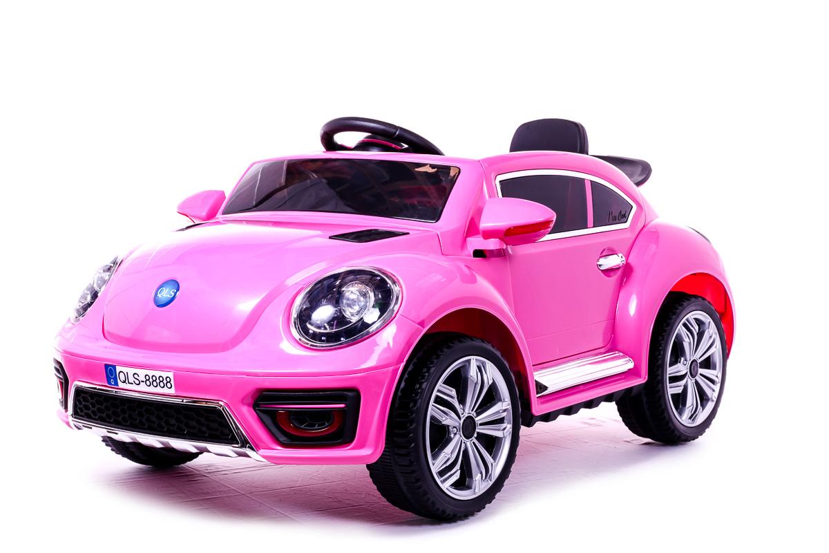 Battery Powered - 12V Pink Beetle Ride On Car