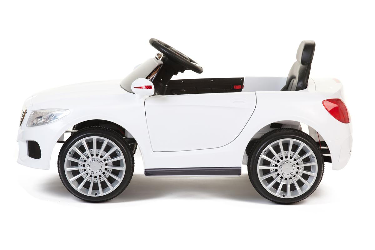 White S-Class Coupe - 12V Kids' Electric Ride On Car