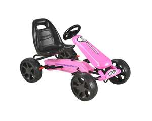 Pink Pedal Sports Kart with EVA wheels