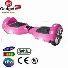 6.5" Pink Chrome Bluetooth Segway Hoverboard