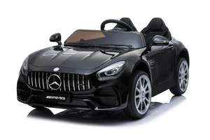 12V Licensed Mercedes AMG GT 2 Seater Ride On Car Black