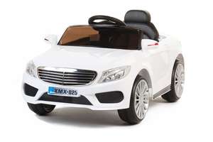 White S-Class Coupe - 12V Kids' Electric Ride On Car