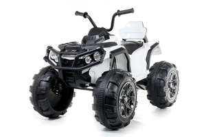 12V Twin Motor Quad - White