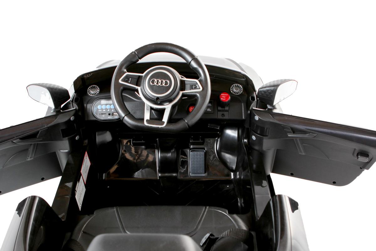 12V Licensed Black Audi TT RS Ride On Car