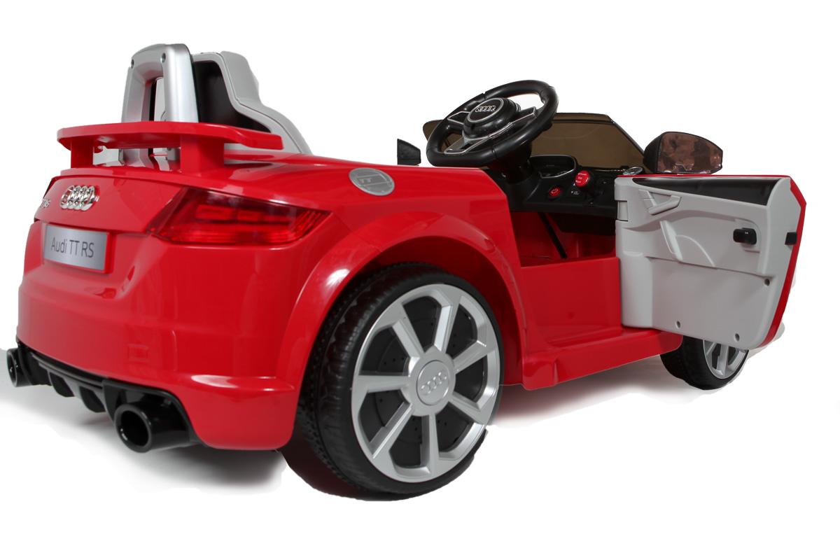 12V Licensed Red Audi TT RS Battery Ride On Car