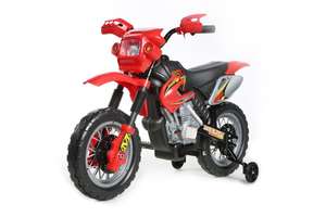 Red Mini Motocross - 6V Kids' Electric Ride On Bike