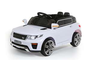 White Range Rover Style 12V Ride On Car