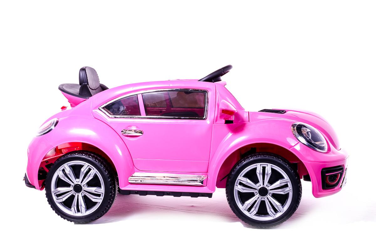 Battery Powered - 12V Pink Beetle Ride On Car