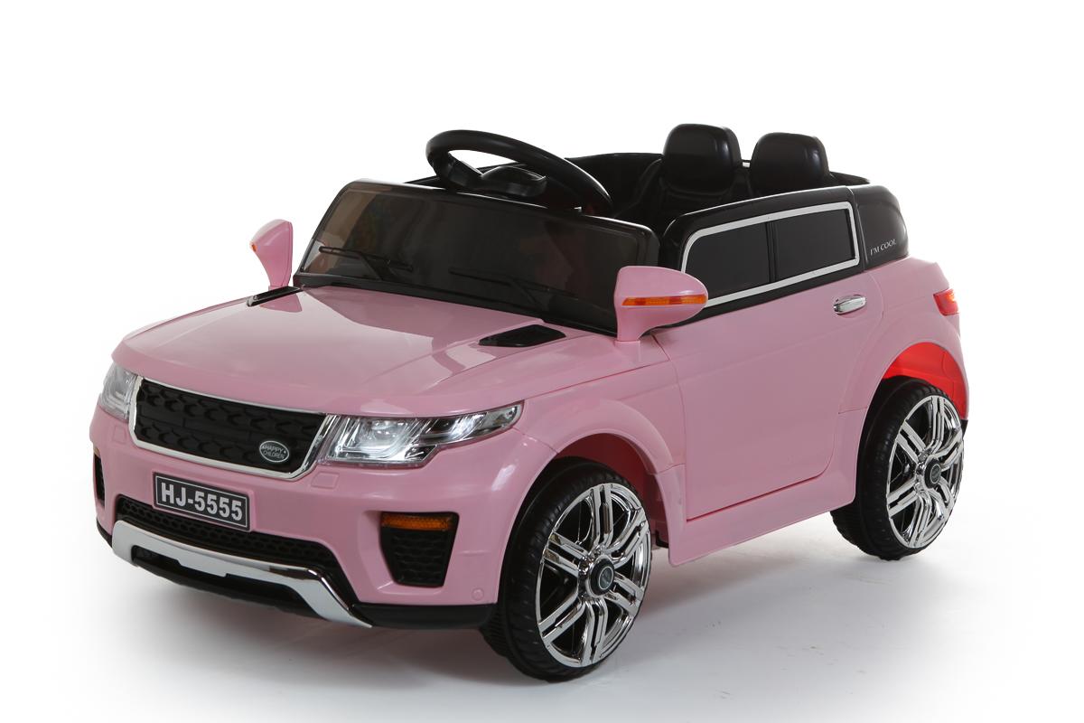 Pink Range Rover Style 12V Ride On Car