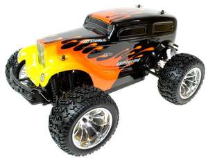 Hot Rod 1:10 Scale Electric Radio Controlled 4WD Monster Truck