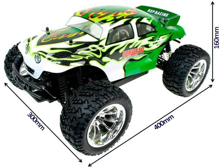 Beetle 1:10 Scale RTR 4WD Radio Controlled Electric Monster Truck 2.4G