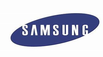 Blue oval Samsung Logo
