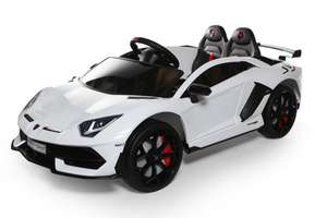 12V Licensed Lamborghini 2 Seater Ride On Car White