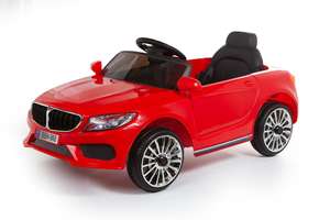 12V Red 3 Series Saloon Ride On Car