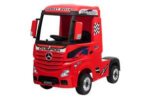 12V Licensed Mercedes Artic Truck Red