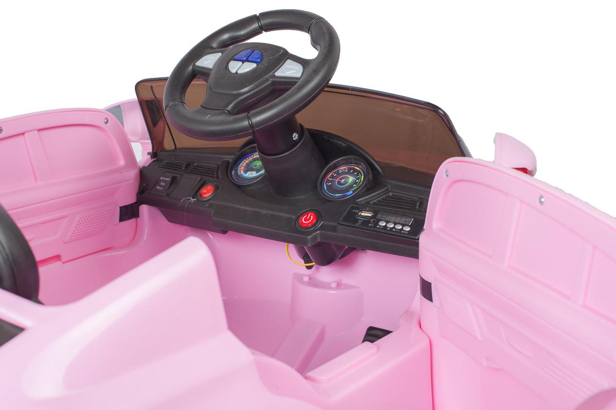 Pink C Class Saloon - 12V Kids' Electric Ride On Car