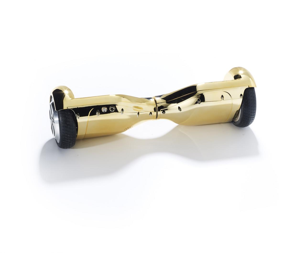 6.5 inch Gold Chrome Bluetooth Segway Hoverboard
