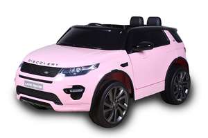 12V Licensed Pink Land Rover Discovery HSE Sport Ride On Car