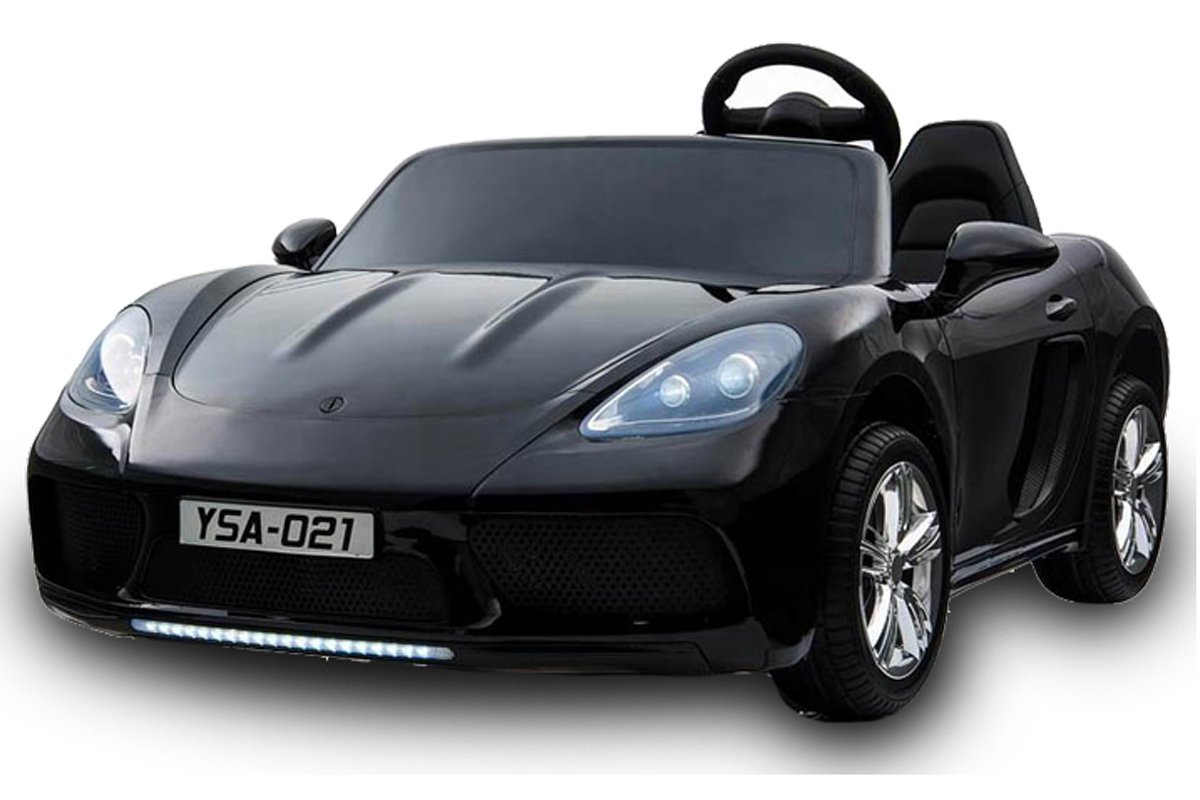 24V 2 Seater Supercar Ride On Car Black