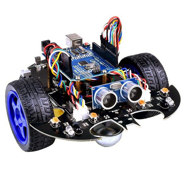 YahBoom Smart Bat Robot Intelligent Programming Bluetooth Controll Car Kit with Arduino UNO R3 Board
