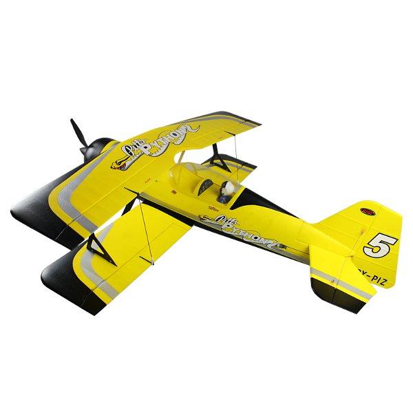 Dynam Pitts Model 12 Yellow 1070mm 42'' Wingspan RC Airplane PNP