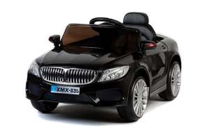 Black 535 Saloon - 12V Kids' Electric Ride On Car