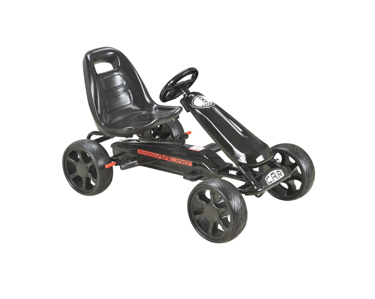 Black Pedal Sports Kart with EVA wheels