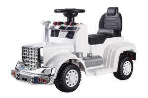 6V Ride On Truck White