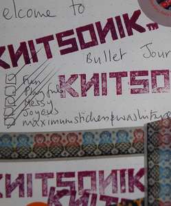 Image of KNITSONIK Bullet Journals