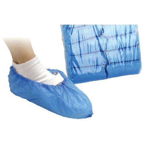 Contain-ER blue disposable overshoes - packs of 100 (SKU - POVER100)