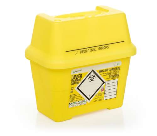 Contain-ER 2L sharps disposal bins - box of 50 41405430