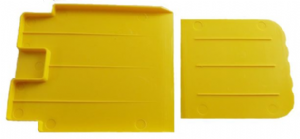 3 Plastic Scraper - Yellow - K82904/Y