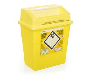 Contain-ER 13L sharps disposal bins excluding protected access - box of 20 41152430