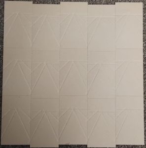Cardboard scoop and scraper set for bodily fluid congealed absorbent spillages
