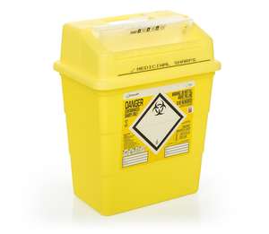 Contain-ER 13L sharps disposal bins with protected access - box of 20 41151430