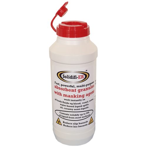 Contain-ER Solidifi-ER absorbent granules with masking agent