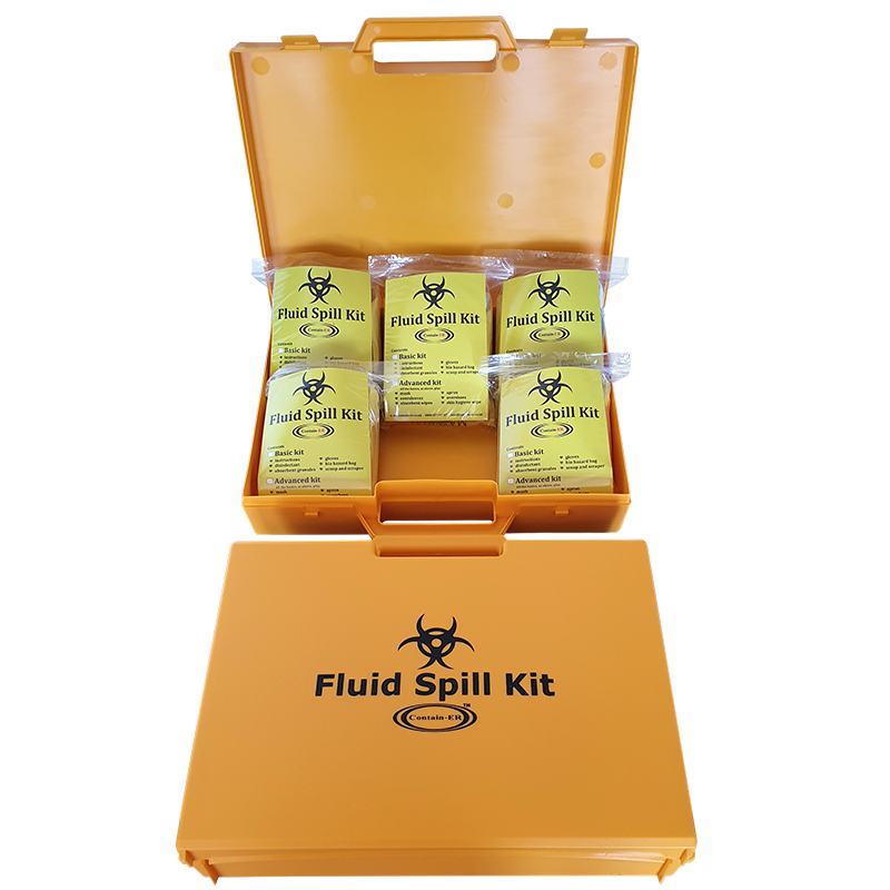 Absorb Vomit, Urine and Blood Body Fluid Spill Kits Absorbent Granules
