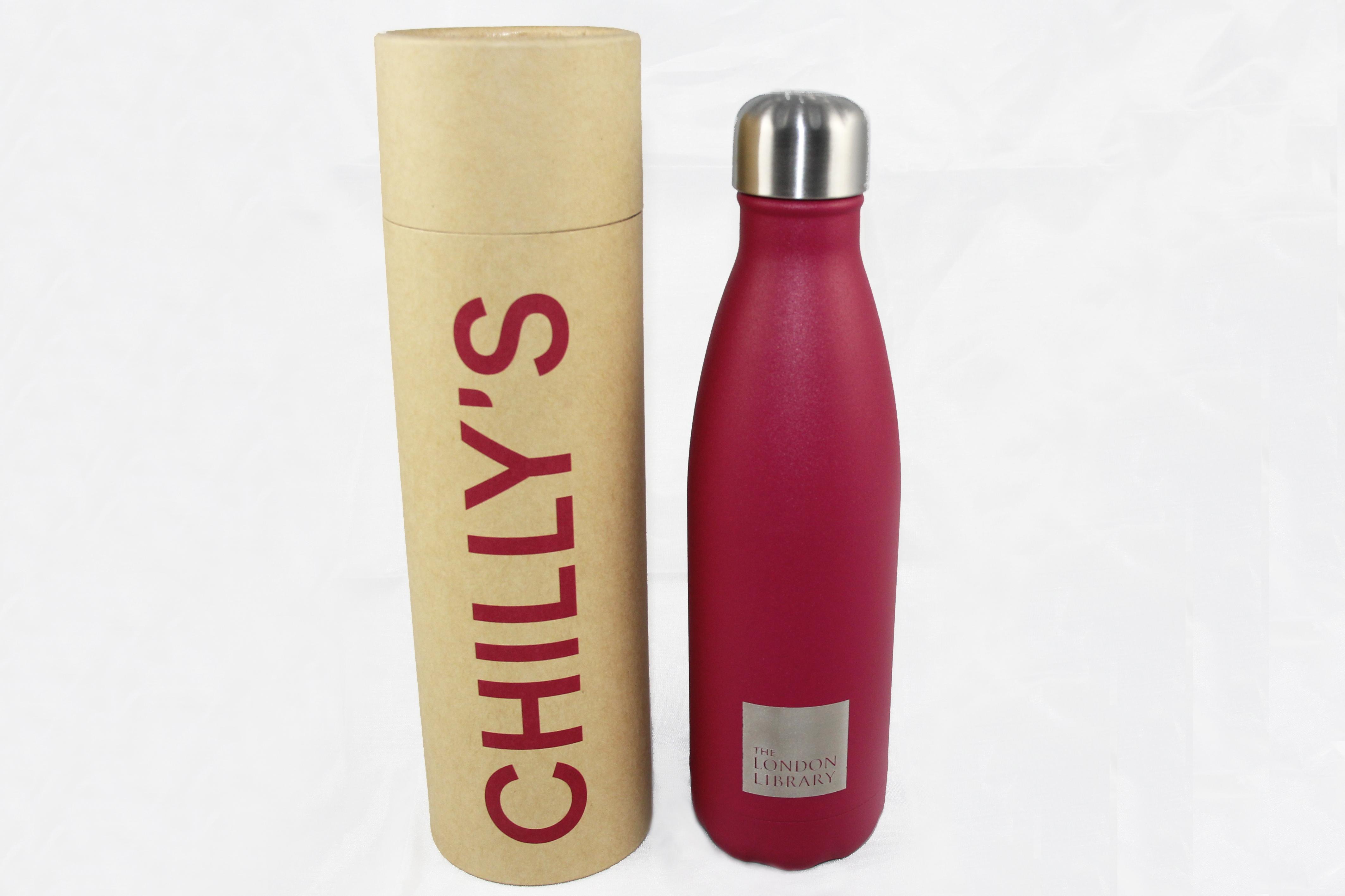 Chilly's Matte 500ml Bottle - All Red