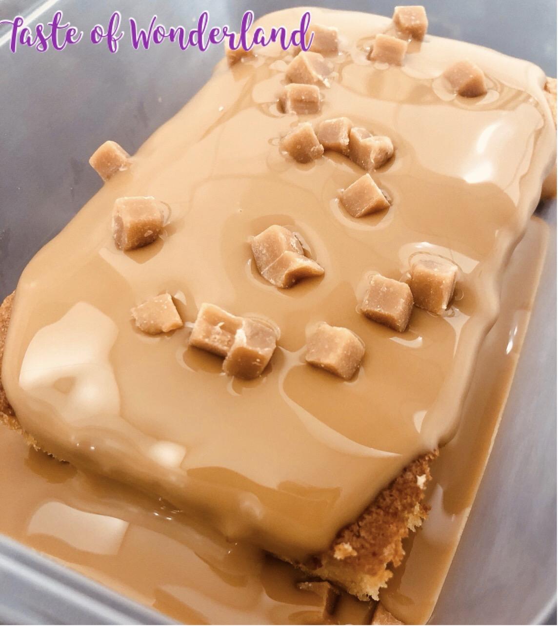 Toffee Sponge With Toffee Sauce