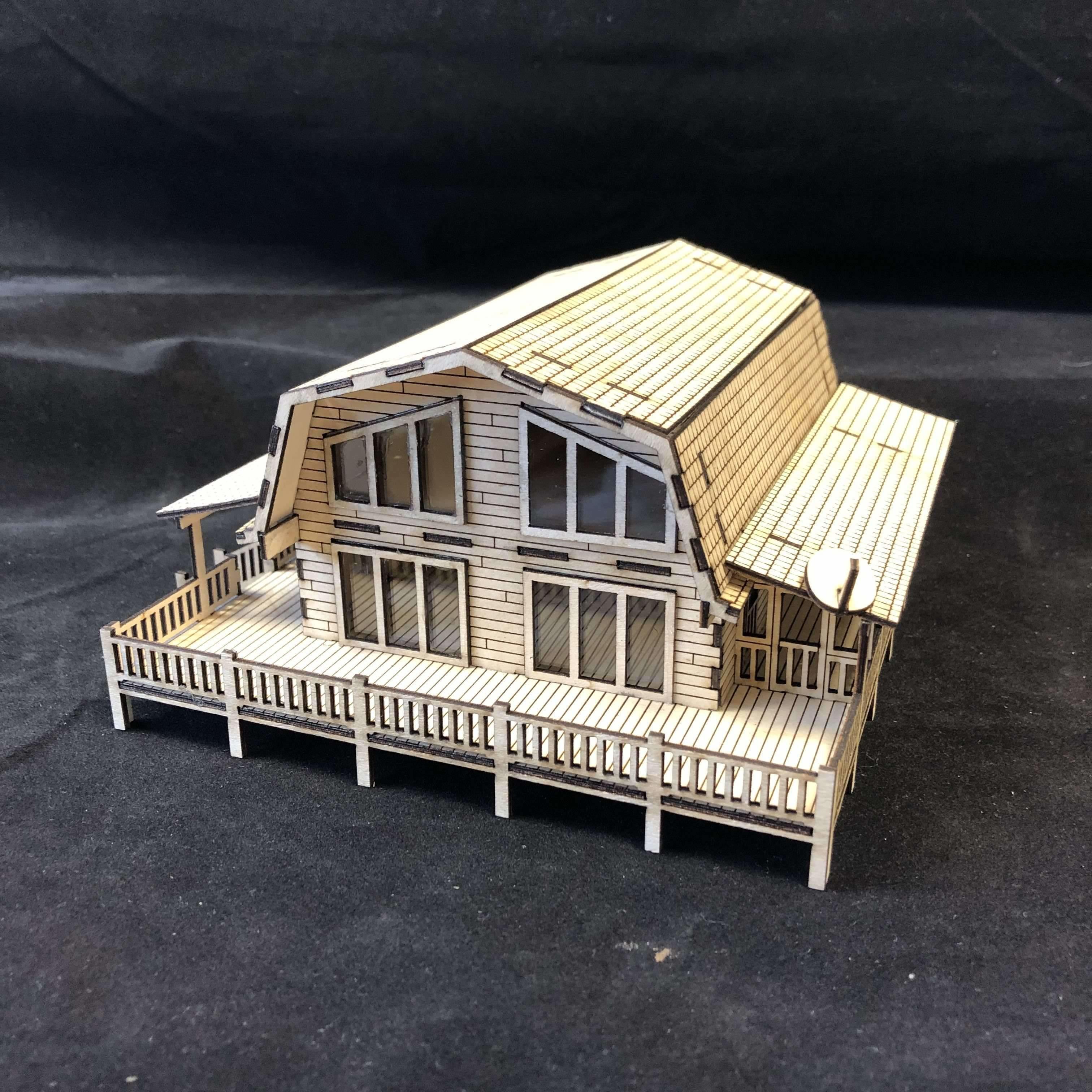 Red Berry Crafts Ltd:Deluxe Cabin HO/OO Scale
