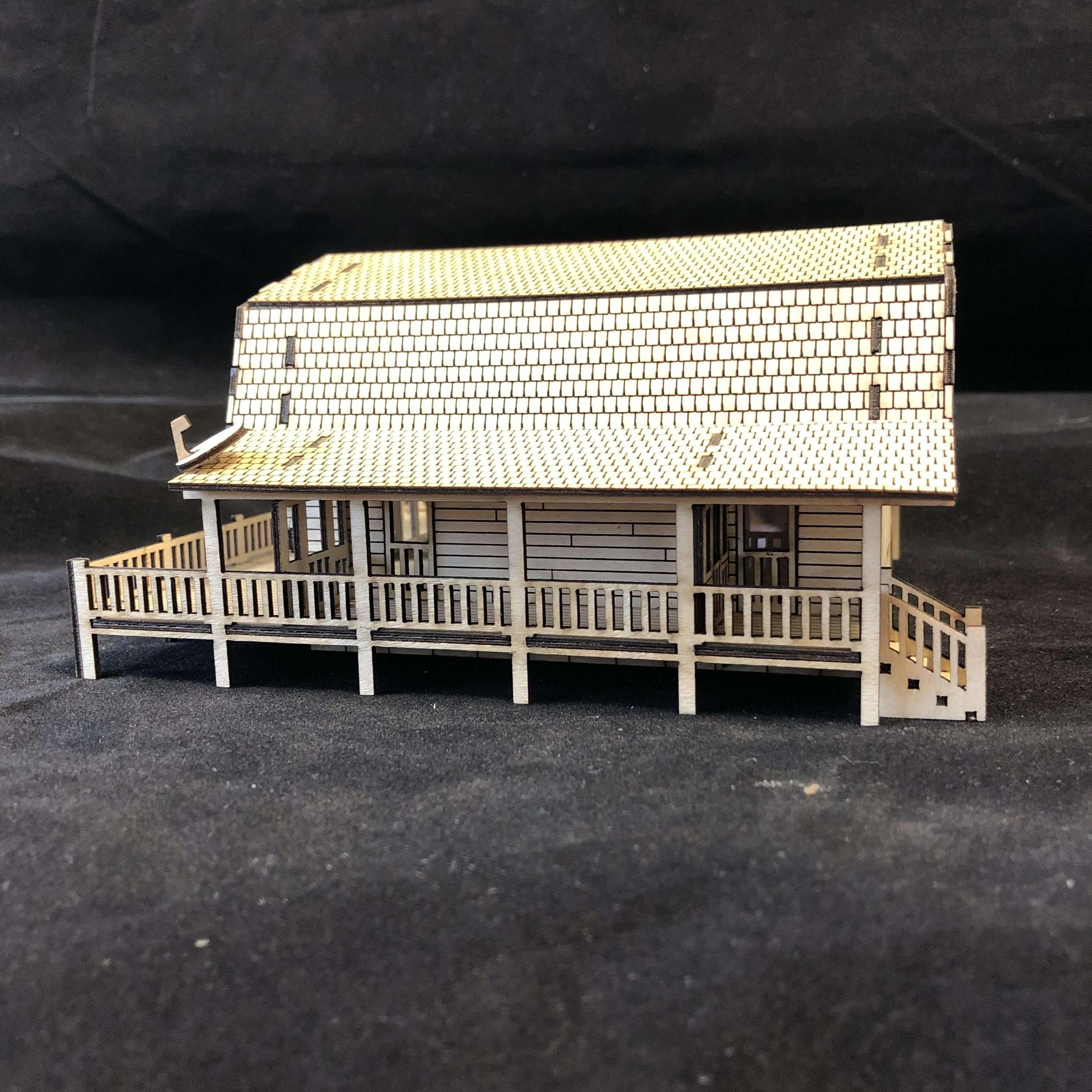 Red Berry Crafts Ltd:Deluxe Cabin HO/OO Scale
