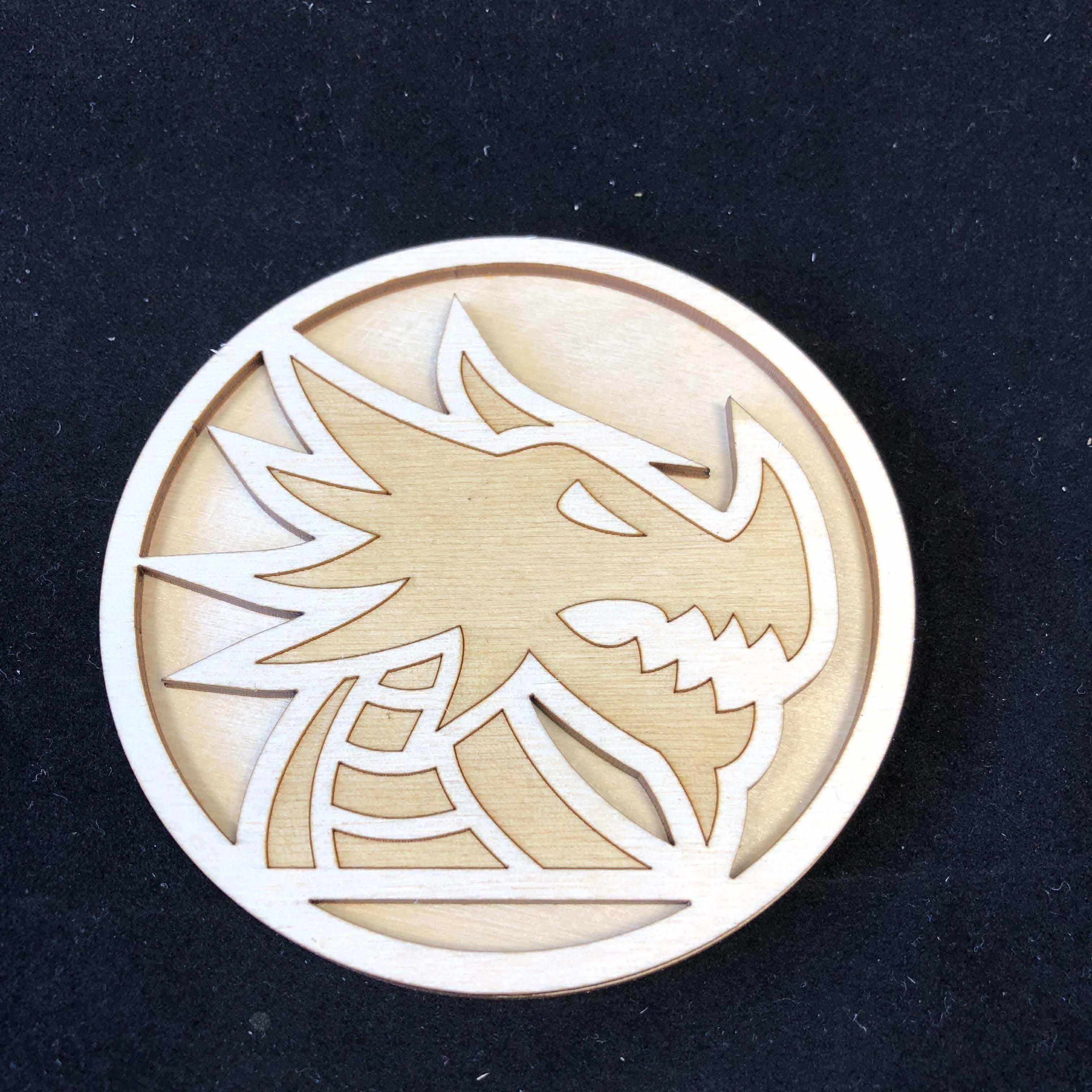 Red Berry Crafts Ltd:Deluxe 4 Inch Ancient Dragon 1 Gaming Tokens