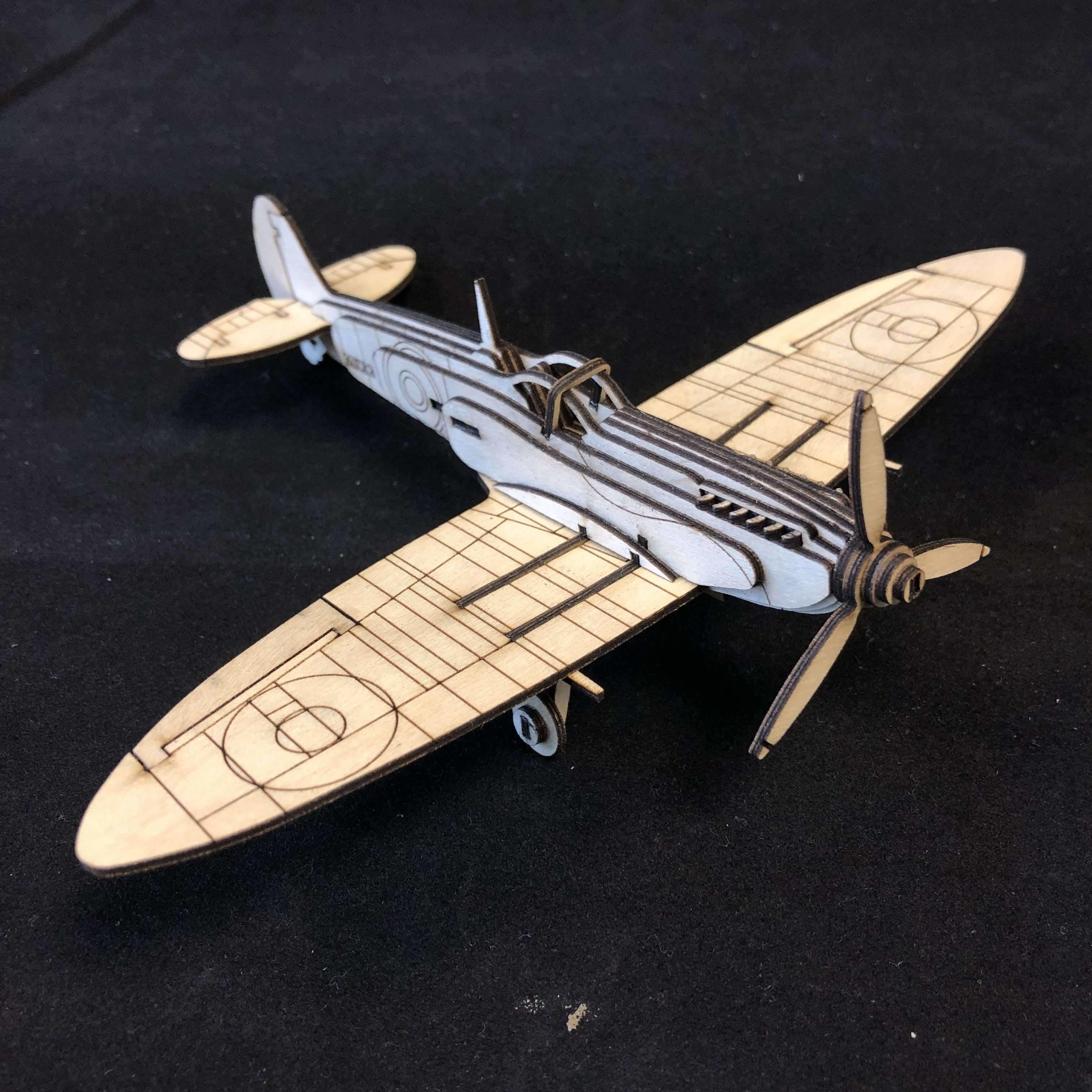 Red Berry Crafts Ltd:Supermarine Spitfire 3D Model Kit
