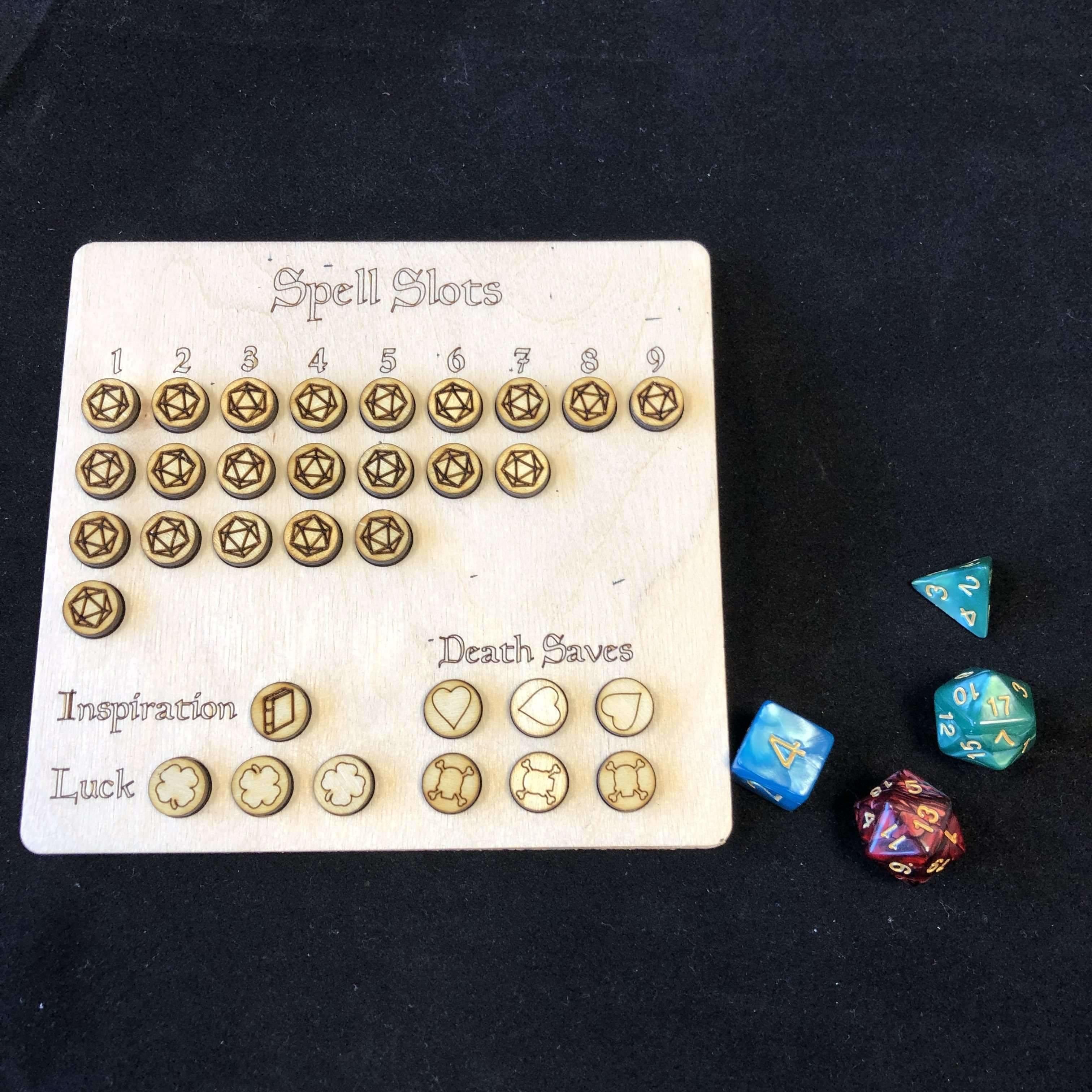 Red Berry Crafts Ltd:D&D Spell and Skill Tracker