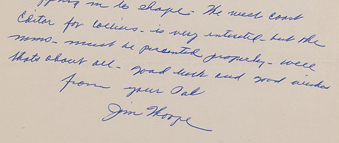 Manuscript archive for Jim Thorpe's unpublished autobiography, 1950