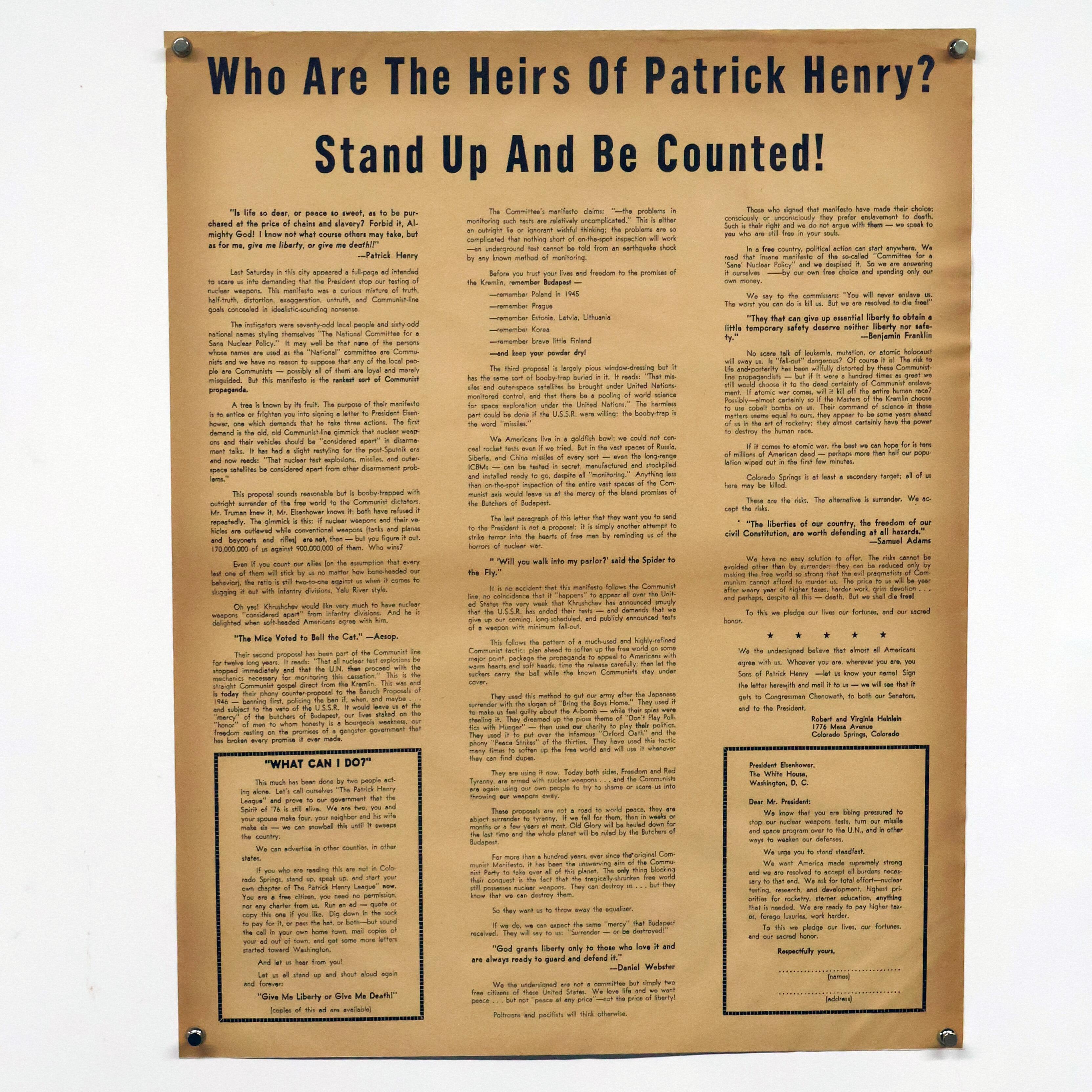 Heinlein’s libertarian manifesto and the origins of Starship Troopers