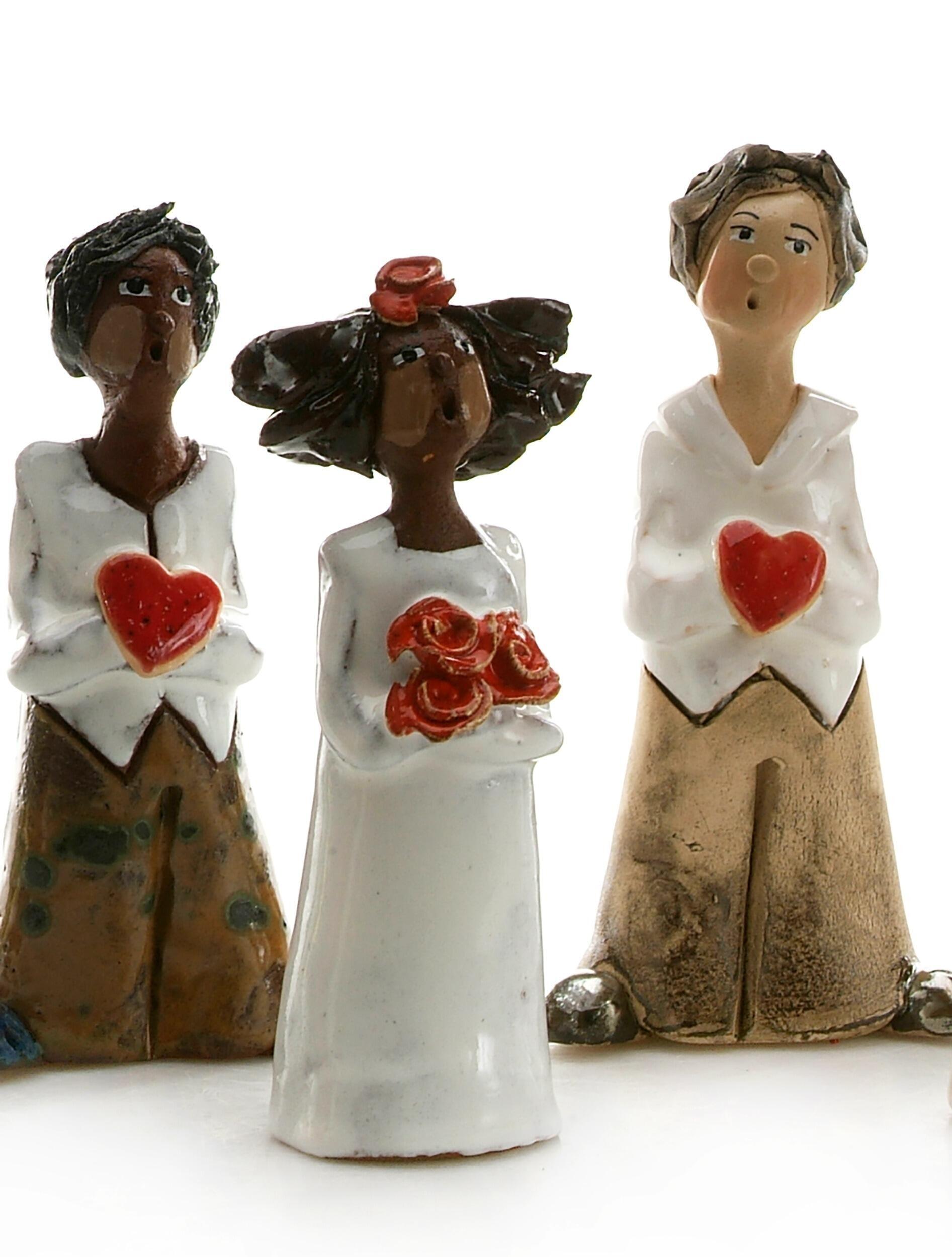 Newlyweds Quirky Groom Figurine Dark Skin Colour