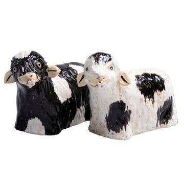 Dairy Cow with Daisy Figurine | Various Colours