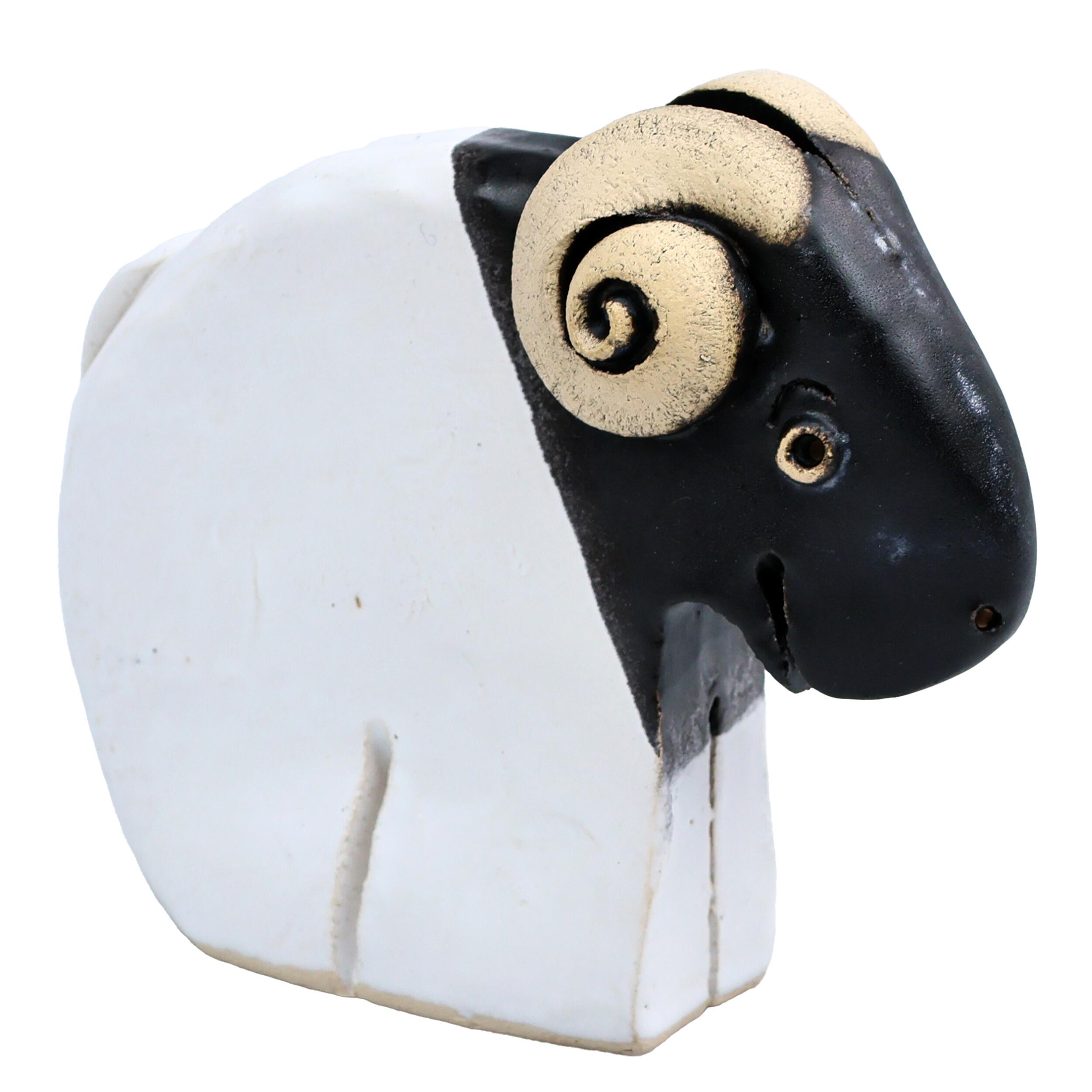 Smart Ram Hand Crafted Ceramic Figurine