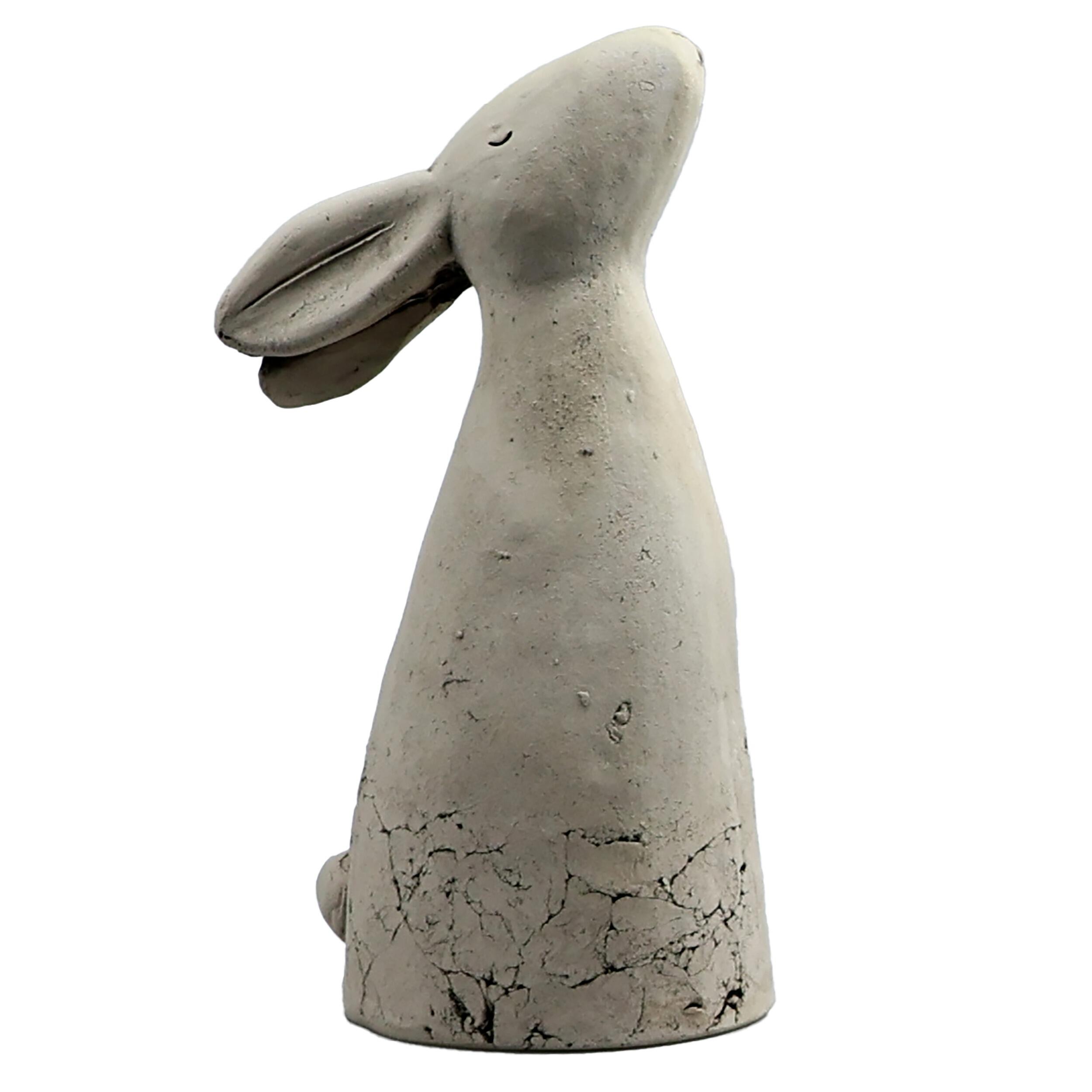 Handmade ceramic dreaming rabbit in a variety of quirky artistic glazes. Unique, charming décor and a perfect gift.
